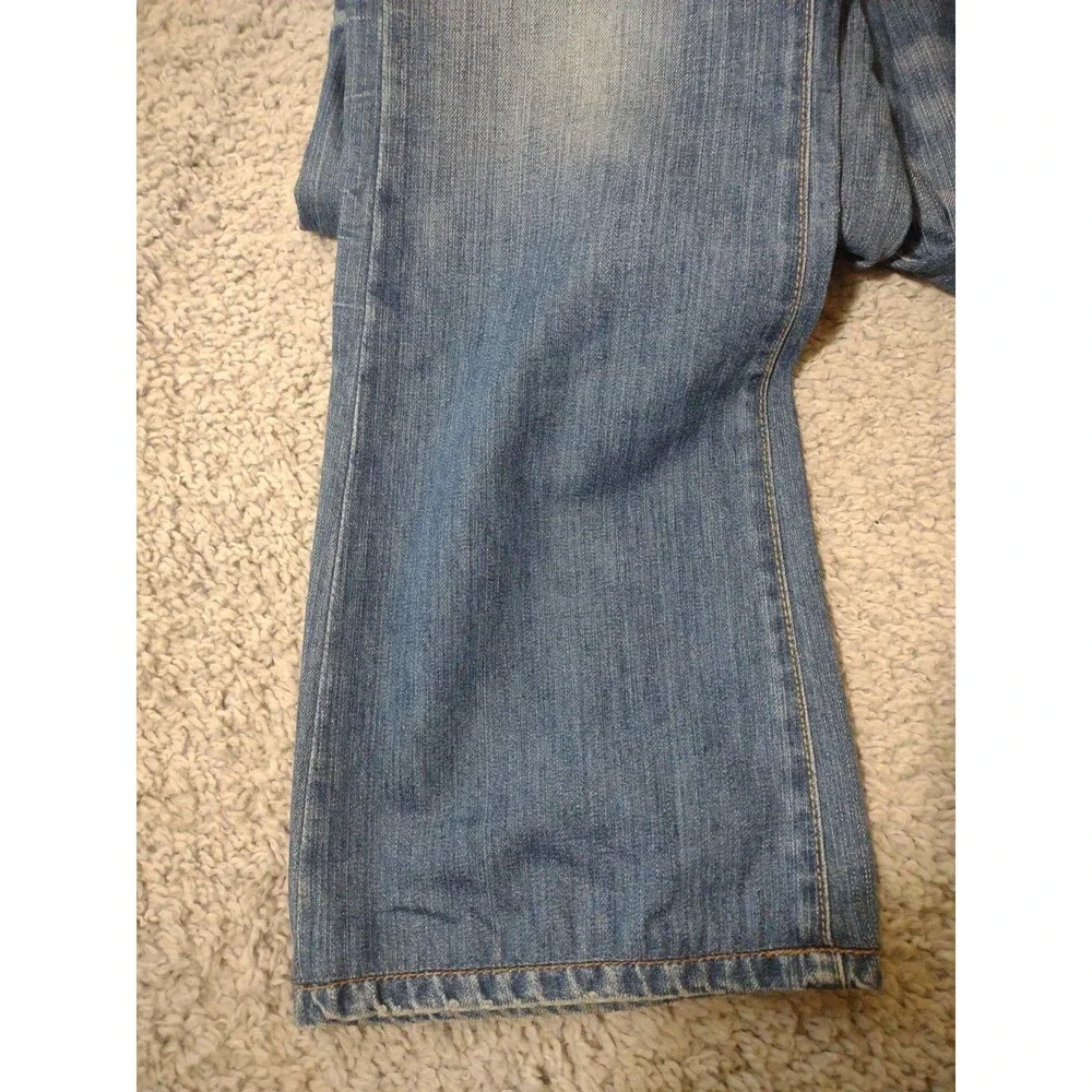 Lucky Brand Jeans Mens 30 X 32 227 Slim Boot Fit Medium Wash Button Fly